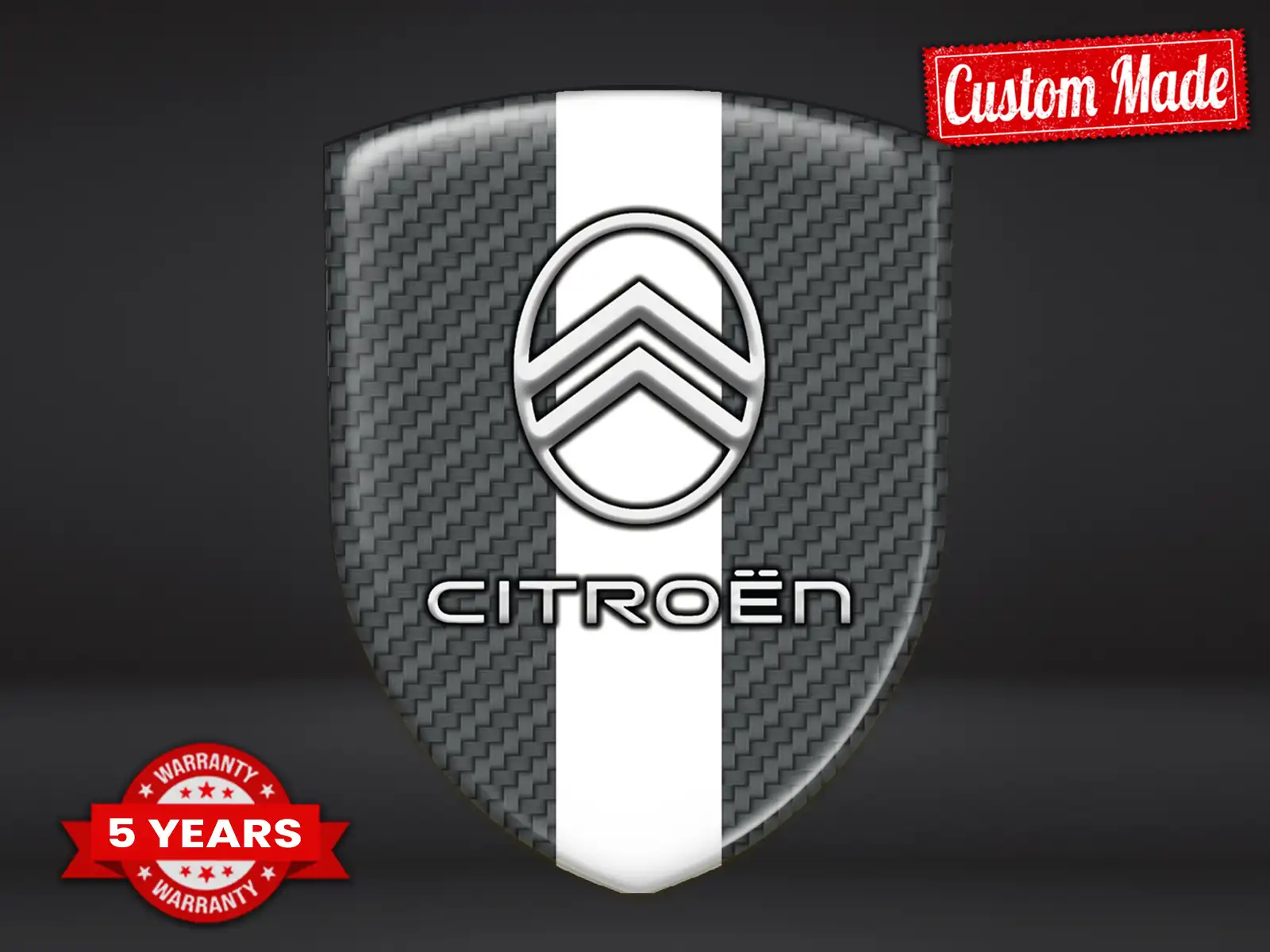 Citroen Vinyl Logosticker Robust Universal Hochwertig
